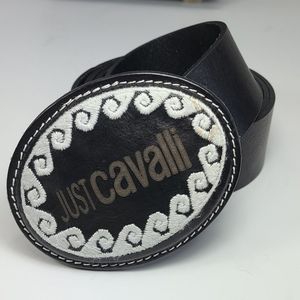 JUST CAVALLI 100% leather belt Made in Italy